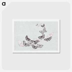 アートポストカード-Cho senshu - 神坂 雪佳 Postcard.