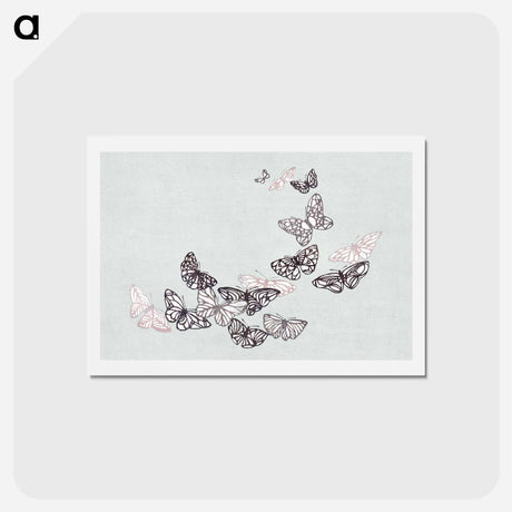 アートポストカード-Cho senshu - 神坂 雪佳 Postcard.