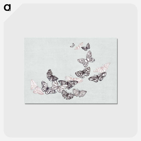 アートポストカード-Cho senshu - 神坂 雪佳 Postcard.