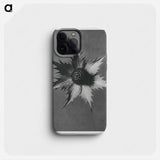 Eryngium Giganteum (Miss Willmott's Ghost) - カール ブロスフェルト Phone Case.