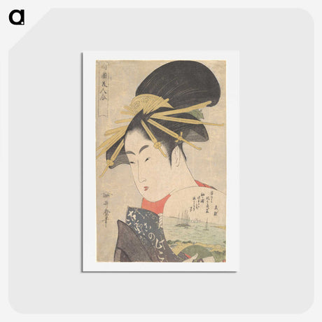 1-39_Kitagawa-Utamaro_hagaki
