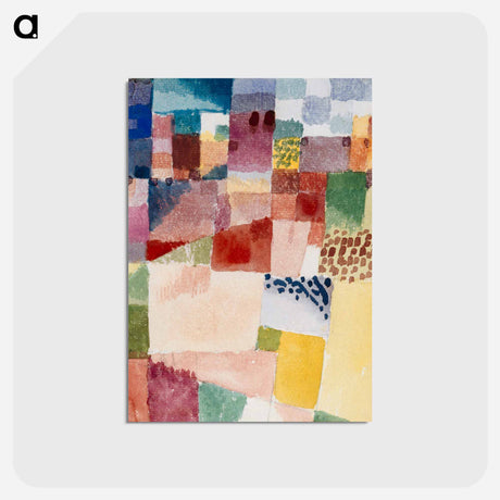 アートポストカード-Motif from Hammamet
 - バーゼル美術館 Postcard.