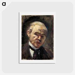 アートポストカード-Self-portrait - レッサー ユリィ Postcard.