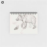 A Bear Walking - レオナルド ダ ヴィンチ Memo.