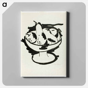 アートパネル-Bowl of Fruit - マースデン ハートリー Canvas.