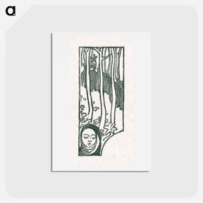 アートポストカード-Sagesse - モーリス ドニ Postcard.