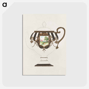 アートポストカード-Teapot Design
 - ノリタケ工場 Postcard.