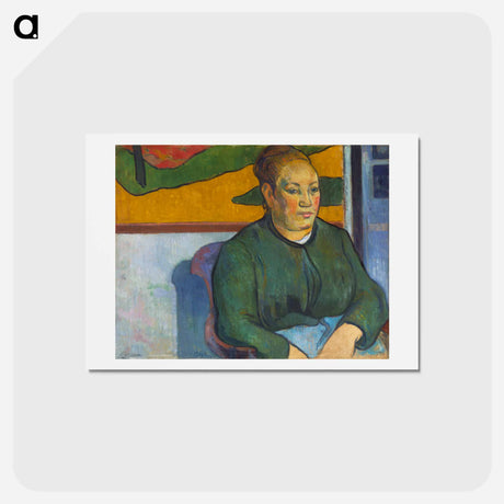 アートポストカード-Madame Roulin - ポール ゴーギャン Postcard.