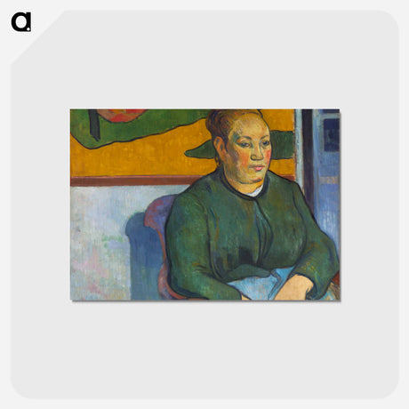 アートポストカード-Madame Roulin - ポール ゴーギャン Postcard.