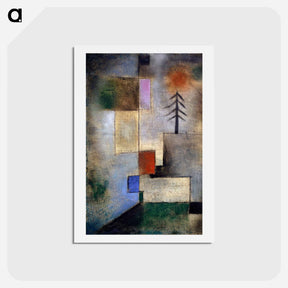 アートポストカード-Small fir picture
 - パウル クレー Postcard.