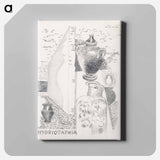 アートパネル-Design for Urne Buriall–Hydriotaphia - ポール ナッシュ Canvas.