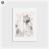 アートポストカード-Design for Urne Buriall–Hydriotaphia - ポール ナッシュ Postcard.