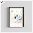 アートポスター-Night Heron and Little Egret
 - 鳥類図鑑 Poster.