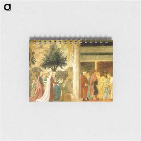 アートメモ帳-Procession of the Queen of Sheba and Meeting between the Queen of Sheba and King Solomon - ピエロ デラ フランチェスカ Memo.