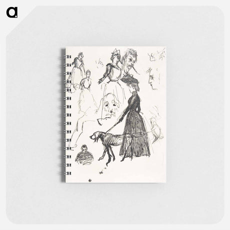 アートメモ帳-Sketches of Bonnard, Ravageau, and Terrasse
 - ピエール ボナール Memo.