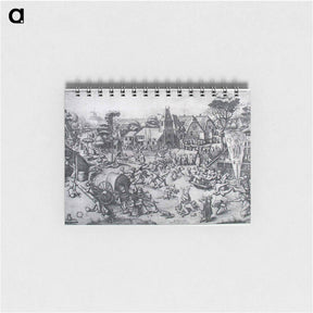 アートメモ帳-The Fair on St. George's Day - ピーター ブリューゲル Memo.