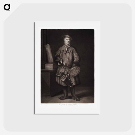 アートポストカード-Carl Linnaeus in Lapland Dress
 - ロバート ジョン ソーントン Postcard.