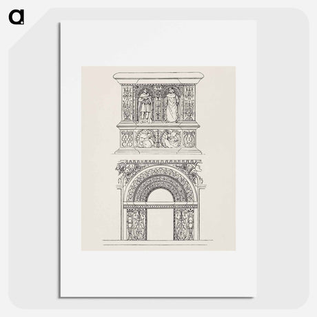 アートポスター-Ancient Architectural Ornament
 - 装飾の文法 Poster.