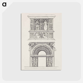 アートポストカード-Ancient Architectural Ornament
 - 装飾の文法 Postcard.