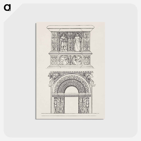 アートポストカード-Ancient Architectural Ornament
 - 装飾の文法 Postcard.