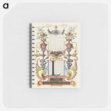 アートメモ帳-Guide for Constructing the Letter L from Mira Calligraphiae Monumenta
 - 書道のお手本 Memo.