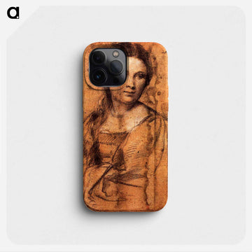 Portrait of a Young Woman - ティツィアーノ ヴェチェッリオ Phone Case.