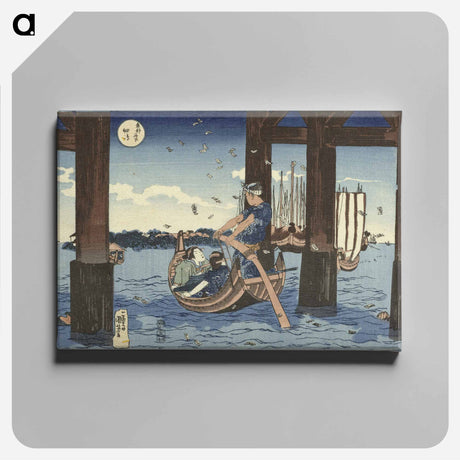 アートパネル-Tsukuda Island - 歌川 国芳 Canvas.
