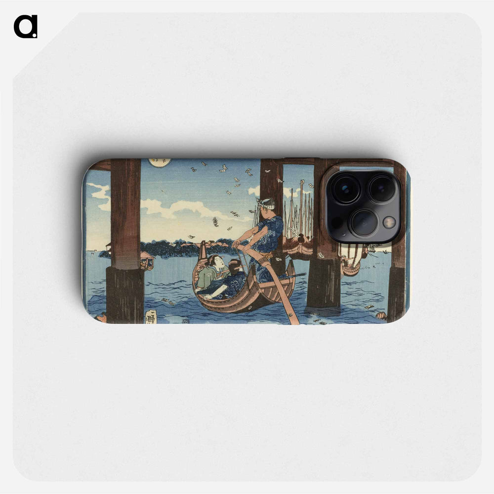 Tsukuda Island - 歌川 国芳 Phone Case.