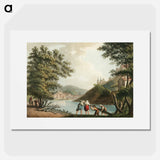 Pitesti from Views in the Ottoman Dominions, in Europe, in Asia, and some of the Mediterranean islands - Views of the Ottoman Empire Poster.