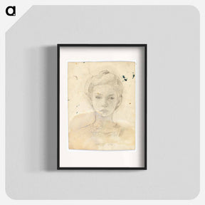 アートポスター-Portrait of a Girl
 - ウィーン博物館 Poster.