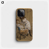 Two Women (One Seated) - ウィリアム ジェームス グラッケンズ Phone Case.