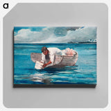 The Water Fan - Winslow Homer Canvas.