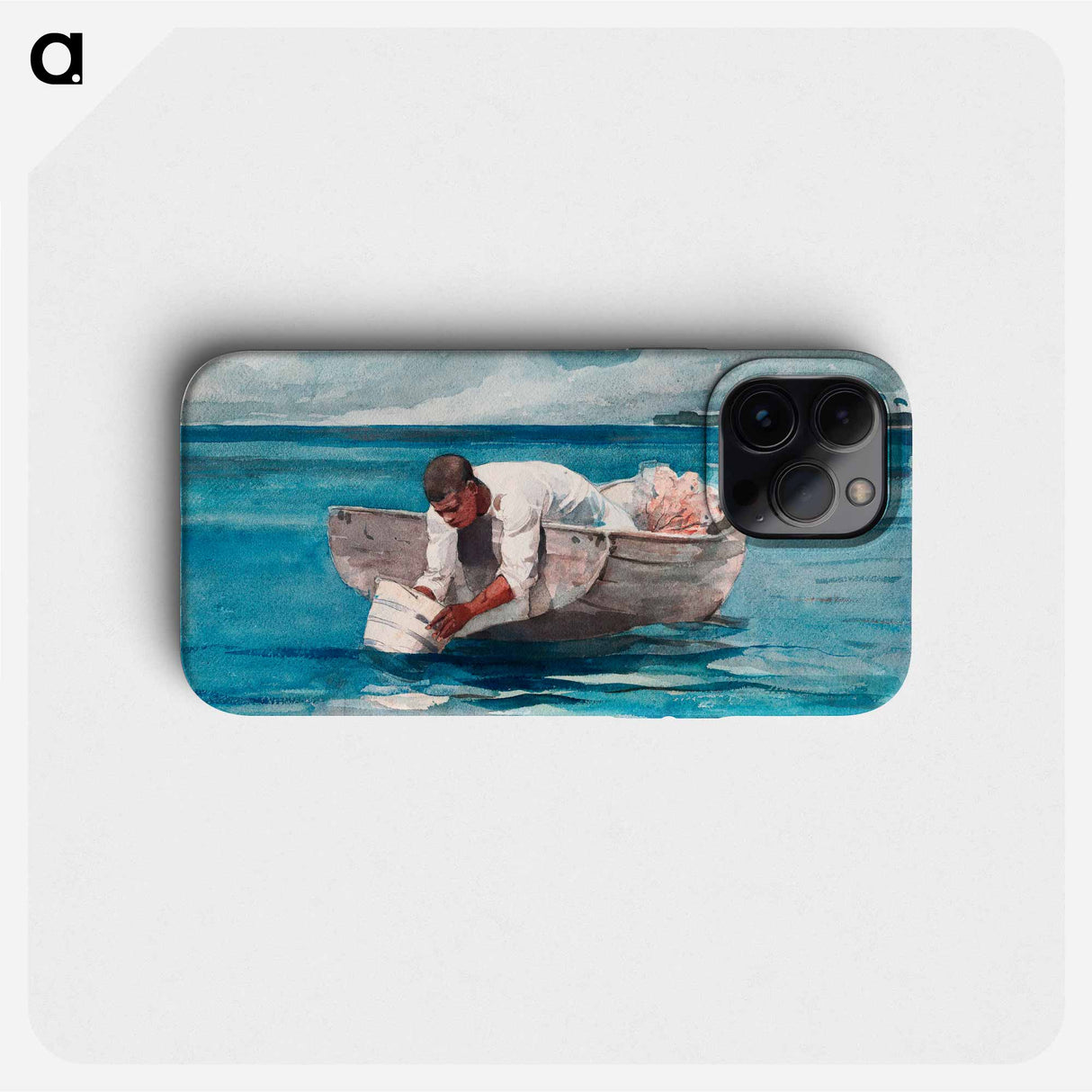 The Water Fan - Winslow Homer Phone Case.