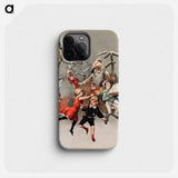 Etrennes Poster - アドルフ レオン ウィレット Phone Case.