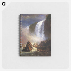 アートメモ帳-Falls of Niagara from Below - アルバート ビアスタット Memo.