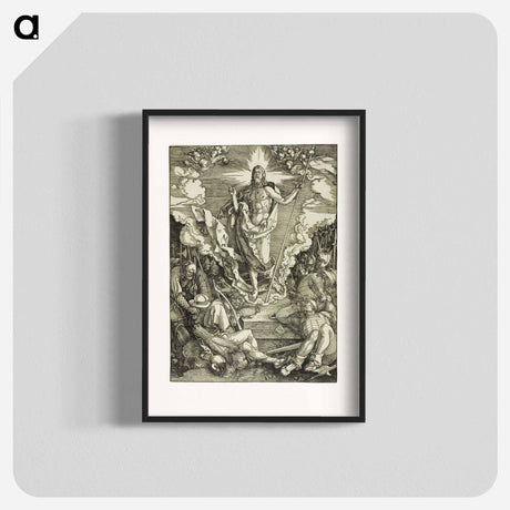 アートポスター-The Resurrection - アルブレヒト デューラー Poster.