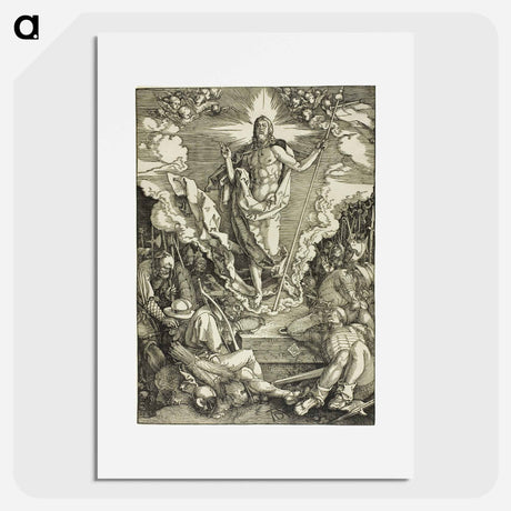 アートポスター-The Resurrection - アルブレヒト デューラー Poster.