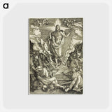 アートポストカード-The Resurrection - アルブレヒト デューラー Postcard.