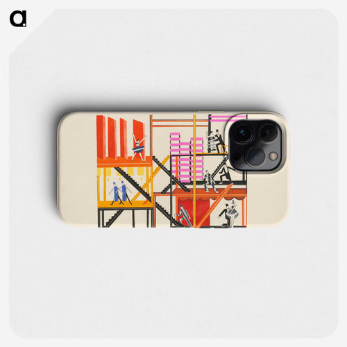 Maquettes de théatre i.-xv. - アレクサンドラ エクスター Phone Case.