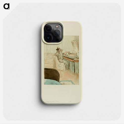La Toilette - アレクサンドル ルノア Phone Case.