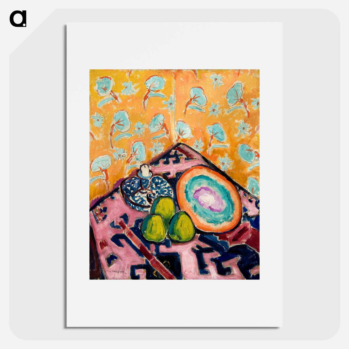 Still Life - アルフレッド ヘンリー マウラー Poster.