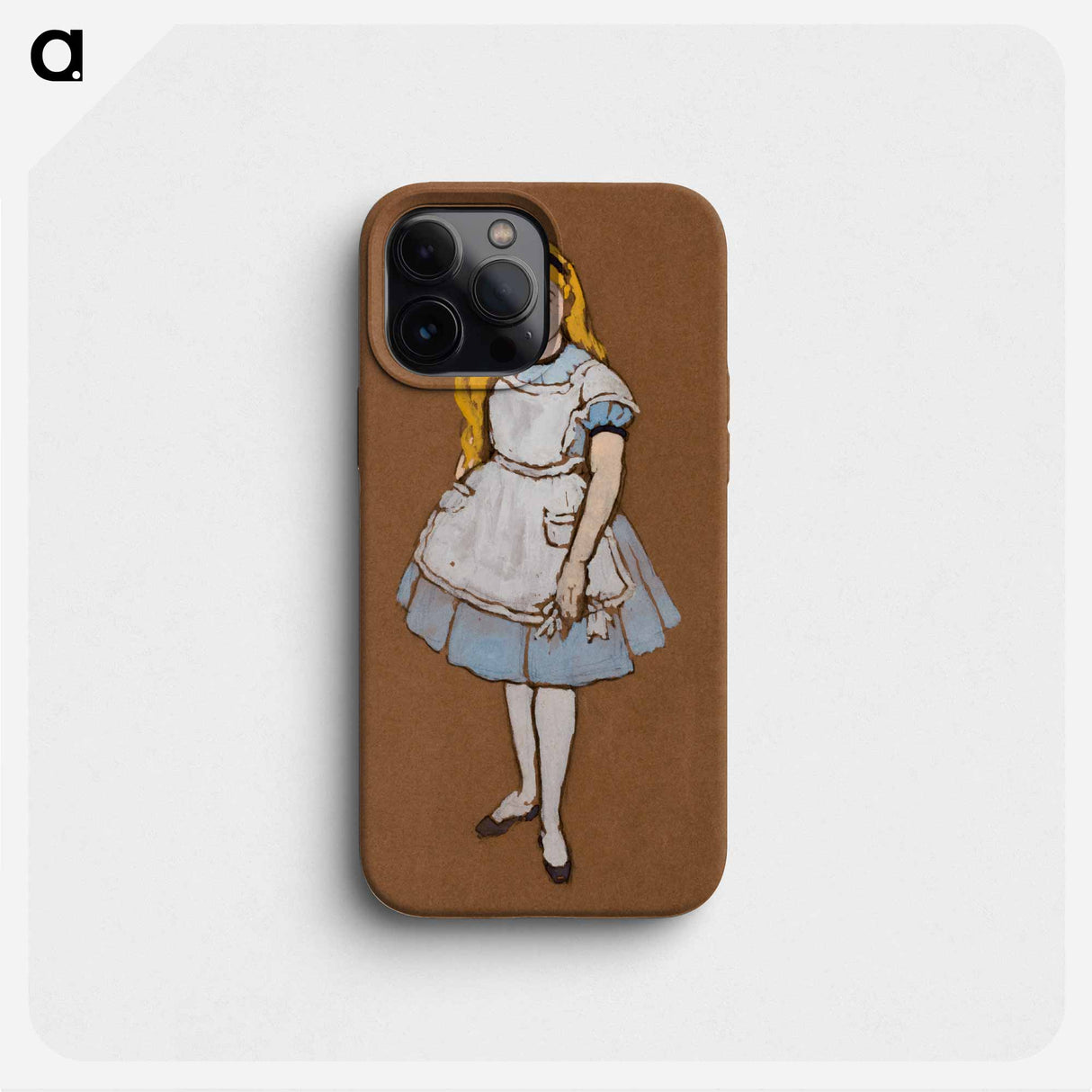 Alice Costume Design for Alice in Wonderland - 不思議の国のアリス Phone Case.