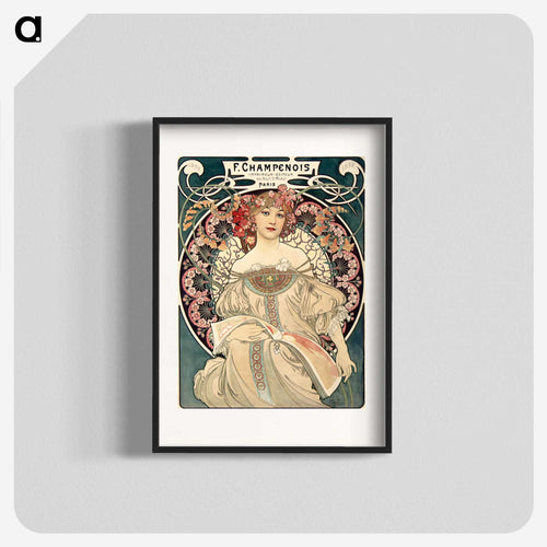 F. Champenois Imprimeur-Editeur - アルフォンス ミュシャ Poster.
