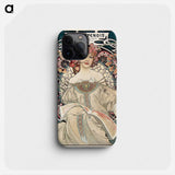 F. Champenois Imprimeur-Editeur - Alphonse Mucha Phone Case.