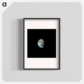 アートポスター-View of Earth - アポロ月面着陸 Poster.