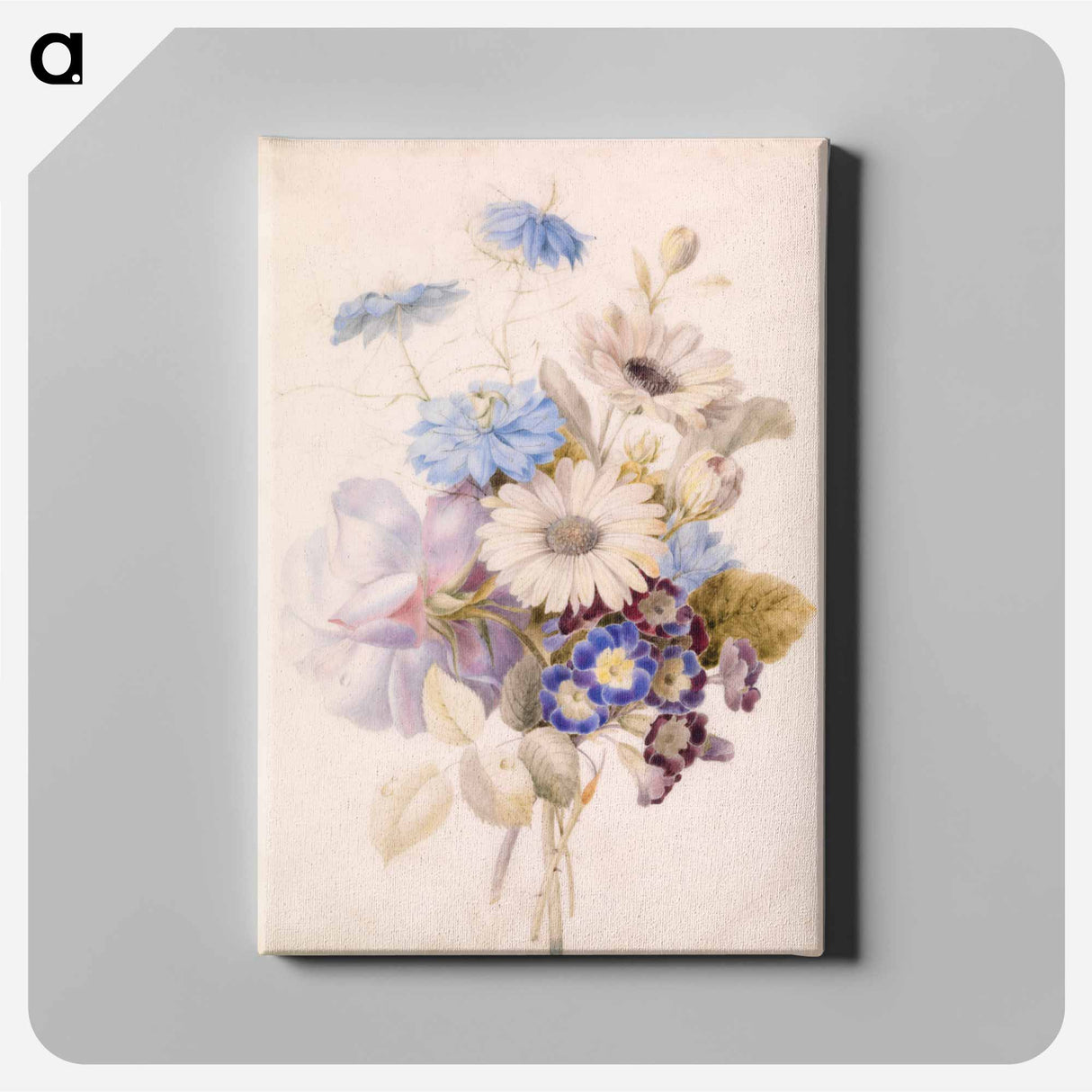 アートパネル-Flowers with Daisies
 - バーンズ・コレクション Canvas.