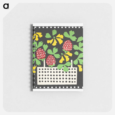 アートメモ帳-Basket of Flowers
 - 花のバスケット Memo.