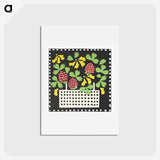 1-3_Basket-of-Flowers_hagaki
