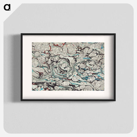 アートポスター-Abstract Pattern (Remixed)
 - 大英図書館 Poster.