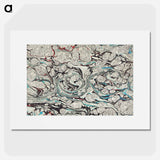 アートポスター-Abstract Pattern (Remixed)
 - 大英図書館 Poster.